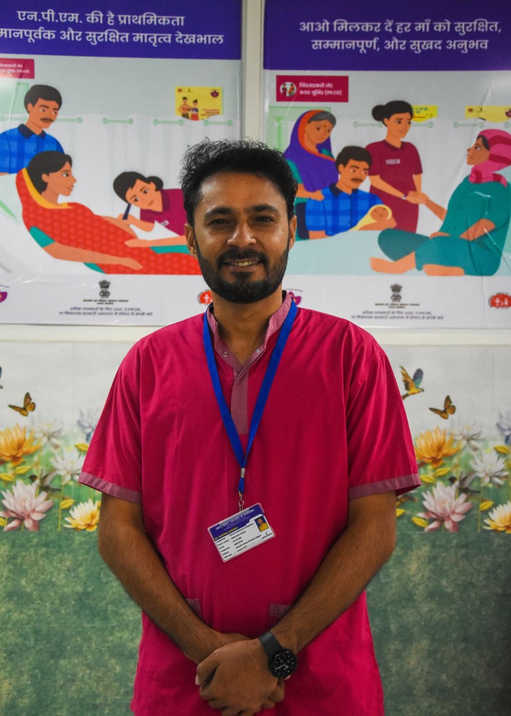 Figure 3: Pukhraj Godara, Nurse Practitioner Midwife in Jaipur.