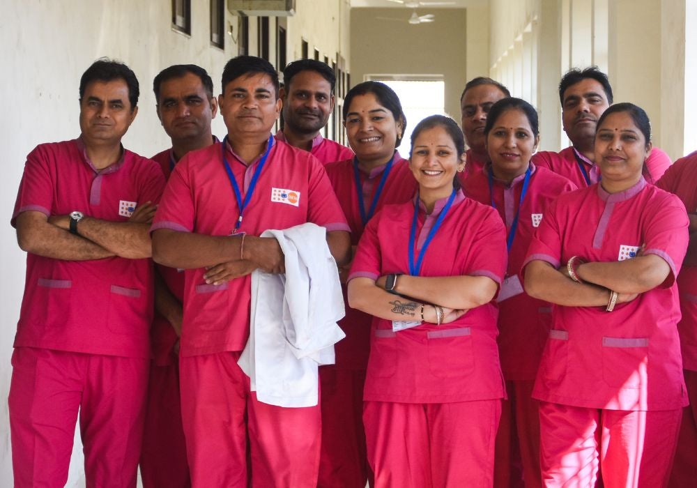 Figure 9: Midwives at State Midwifery Training Institute in Jaipur.