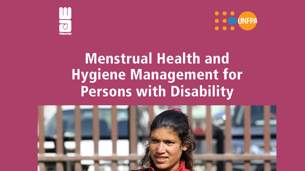 Menstrual Health and Hygiene Management for Persons with Disability