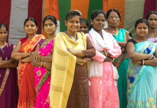 An image of a group of women and girls 