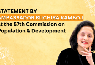 STATEMENT BY  AMBASSADOR RUCHIRA KAMBOJ  at the 57th Commission on  Population & Development