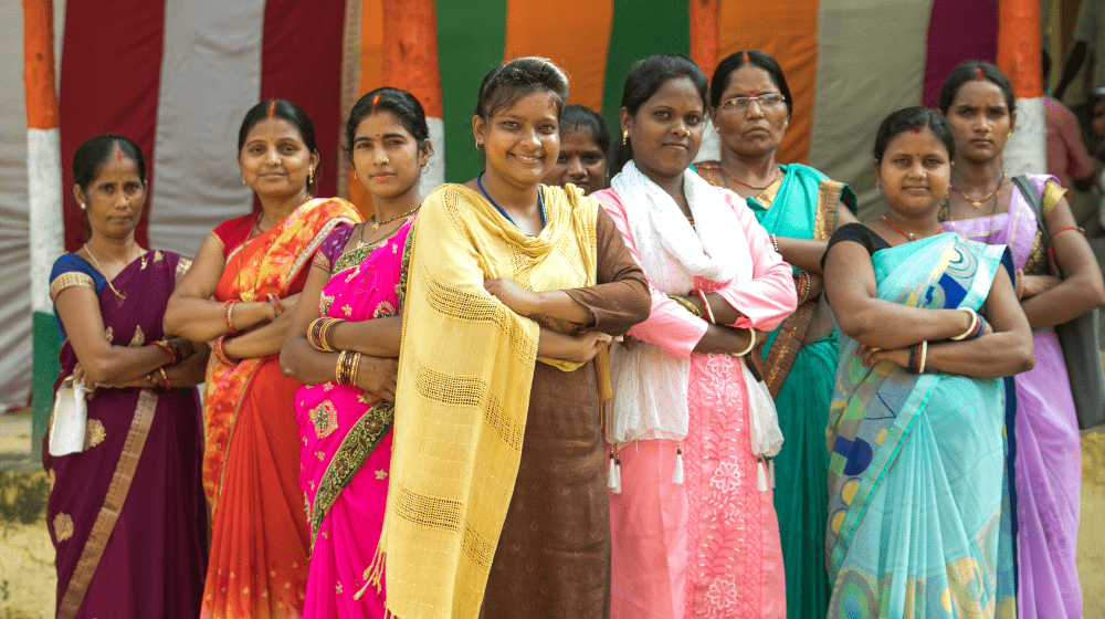 An image of a group of women and girls 