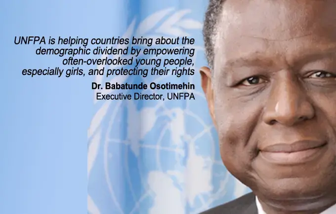 Access to quality sexual and reproductive health care can help end extreme poverty : Dr Babatunde Osotimehin