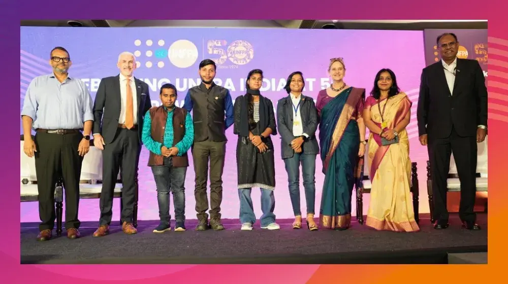 UNFPA Celebrates 50 Years in India: Youth at the Forefront of Change