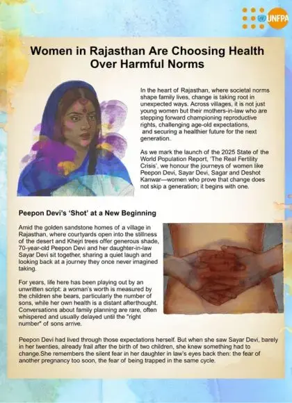 Women in Rajasthan Are Choosing Health Over Harmful Norms