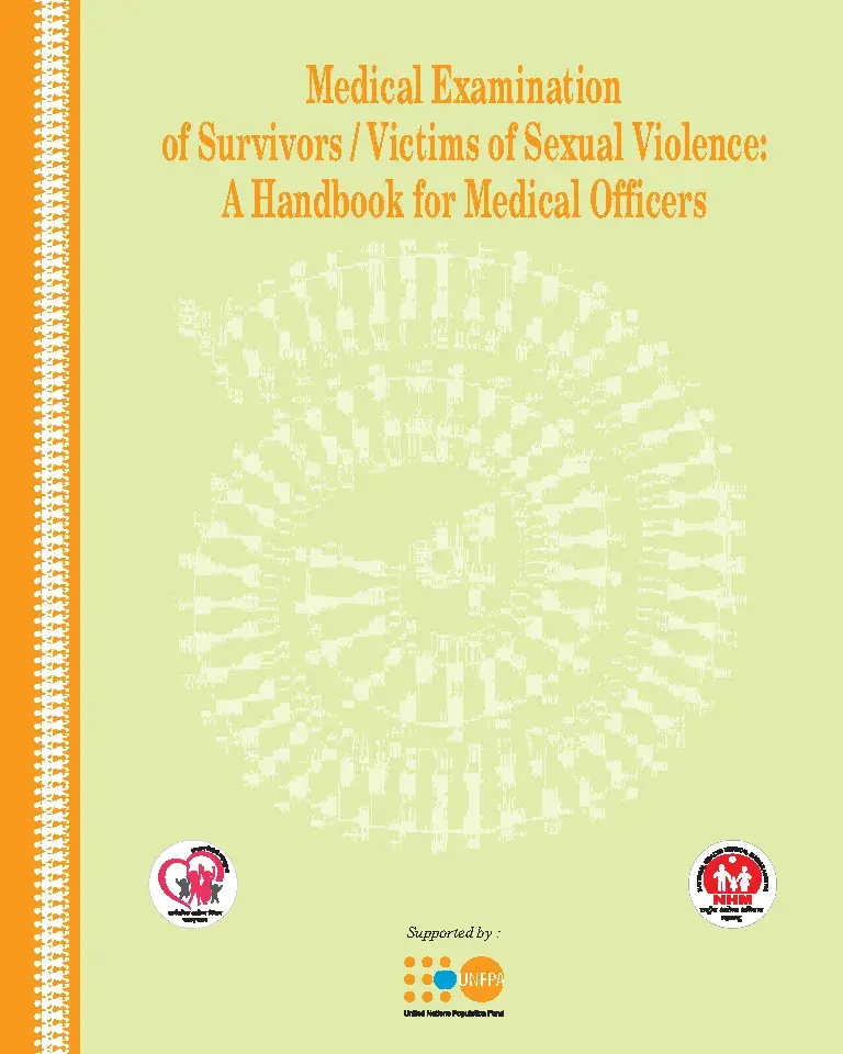 Medical Examination of Survivors / Victims of Sexual Violence: A Handbook for Medical Officers