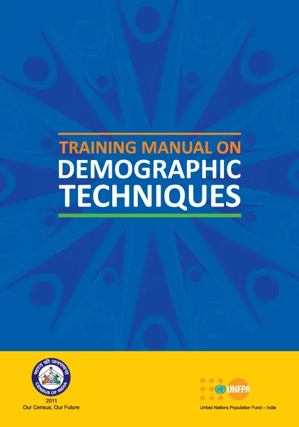 Training Manual on Demographic Techniques