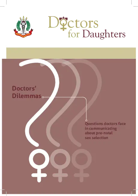 Doctors for Daughters- Doctors' Dilemmas