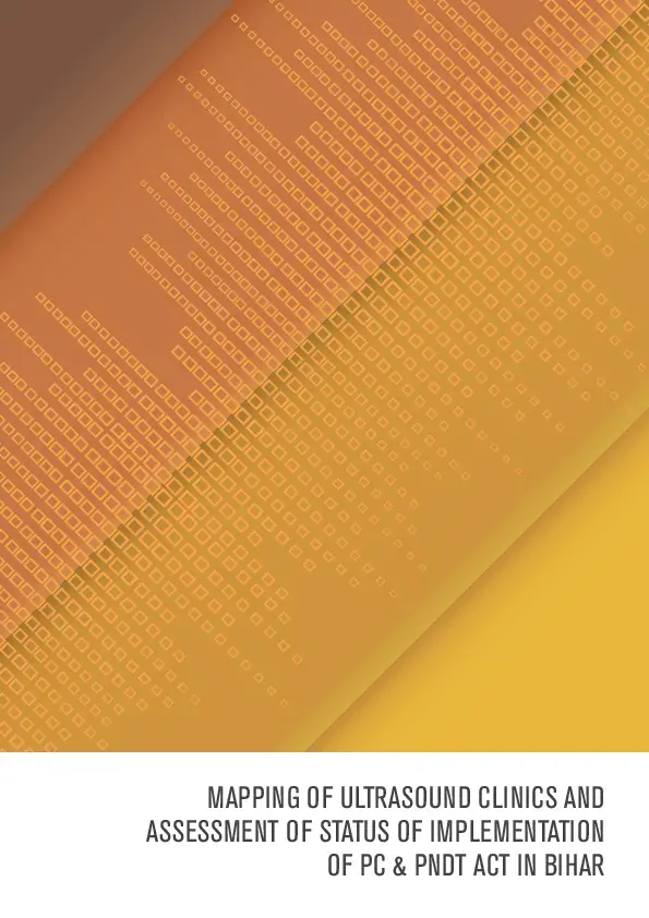 MAPPING OF ULTRASOUND CLINICS AND ASSESSMENT OF STATUS OF IMPLEMENTATION