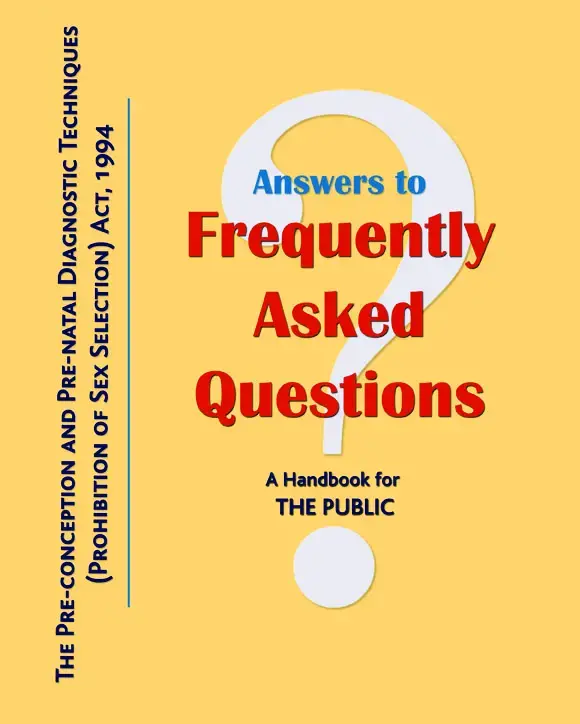 Answers to Frequently Asked Questions: A Handbook For The Public