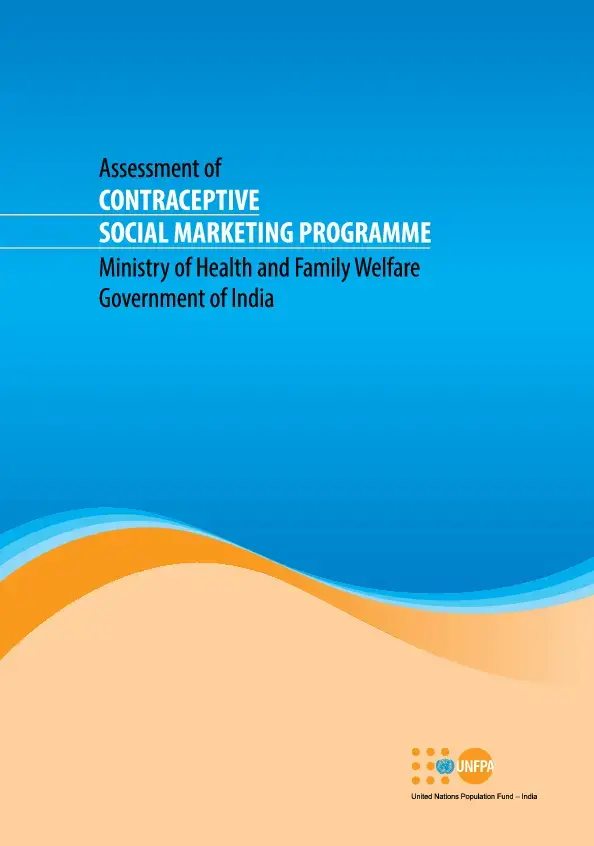 Assessment of Contraceptive Social Marketing Programme