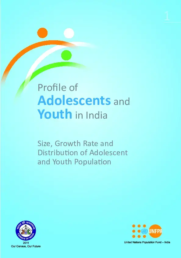 Data Sheet 1: Size, Growth Rate and Distribution of Adolescent and Youth Population