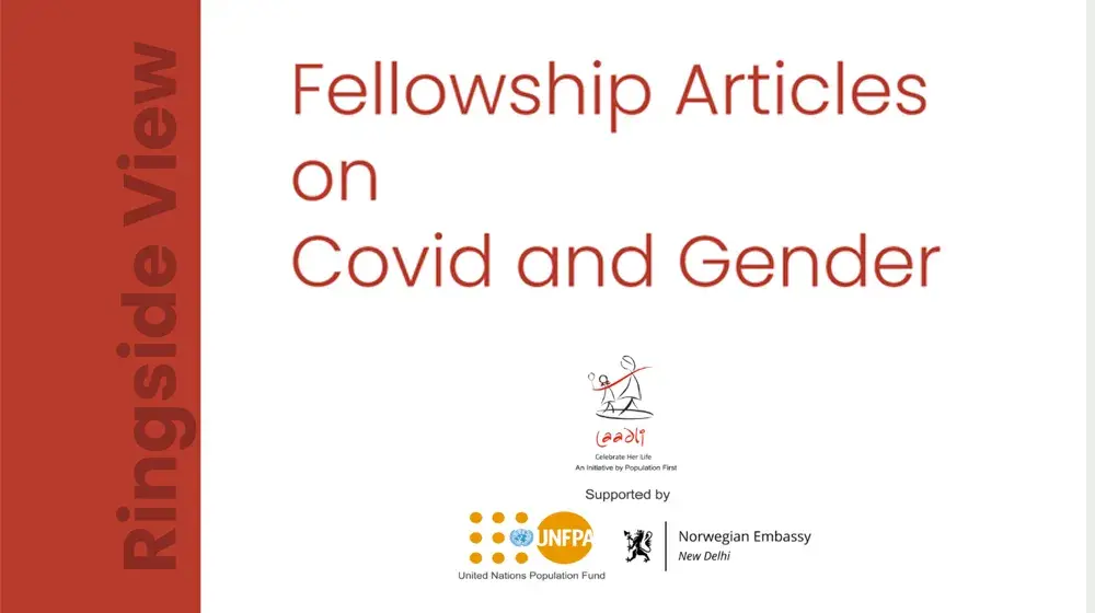 Ringside view - Fellowship Articles on COVID and Gender